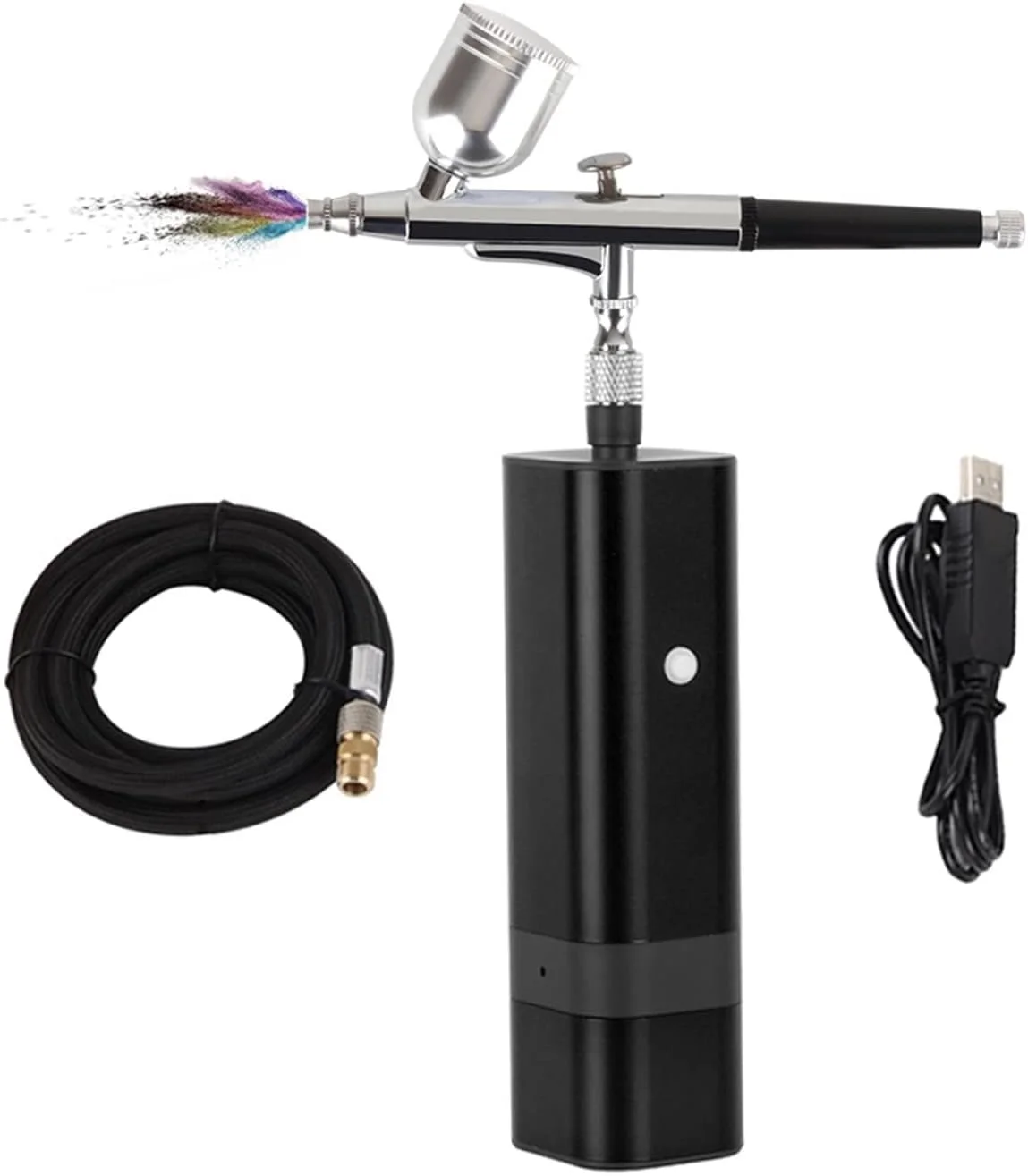 ایر براش مینی BREAUX با فنجان قابل تعویض، اسپری مشکی و قرمز مناسب نقاشی، آرایشگری، آرایش، تزئین غذا، تاتو، ناخن و ابزار سندبلاست (رنگ: A) (رنگ: D) ایر براش مینی BREAUX با فنجان قابل تعویض، اسپری مشکی و قرمز مناسب نقاشی، آرایشگری، آرایش، تزئین غذا، تاتو، ناخن و ابزار سندبلاست (رنگ: A) (رنگ: D)