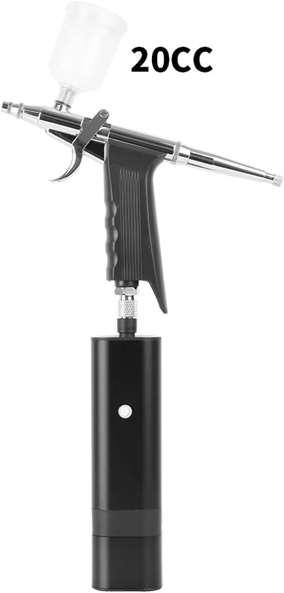 کیت ایربراش بی سیم یونیورسال KOHARA با تفنگ اسپری ماشه ای گرانشی برای هنر، مدل، رنگ بدن، آرایش هنرمند، خالکوبی ناخن، ابزار کیک، نقاشی، لاک زدن کیت ایربراش بی سیم یونیورسال KOHARA با تفنگ اسپری ماشه ای گرانشی برای هنر، مدل، رنگ بدن، آرایش هنرمند، خالکوبی ناخن، ابزار کیک، نقاشی، لاک زدن