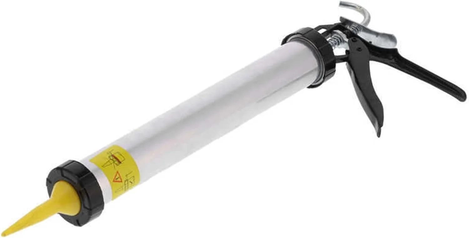 تفنگ اسپری رنگ پاش بادی REHOOF، تفنگ درزگیری، پمپ سیمان آهک، ملات پاش دوغاب، ابزار پرکننده دوغاب با نازل برای هنر ناخن موقت، خودرو و سرگرمی