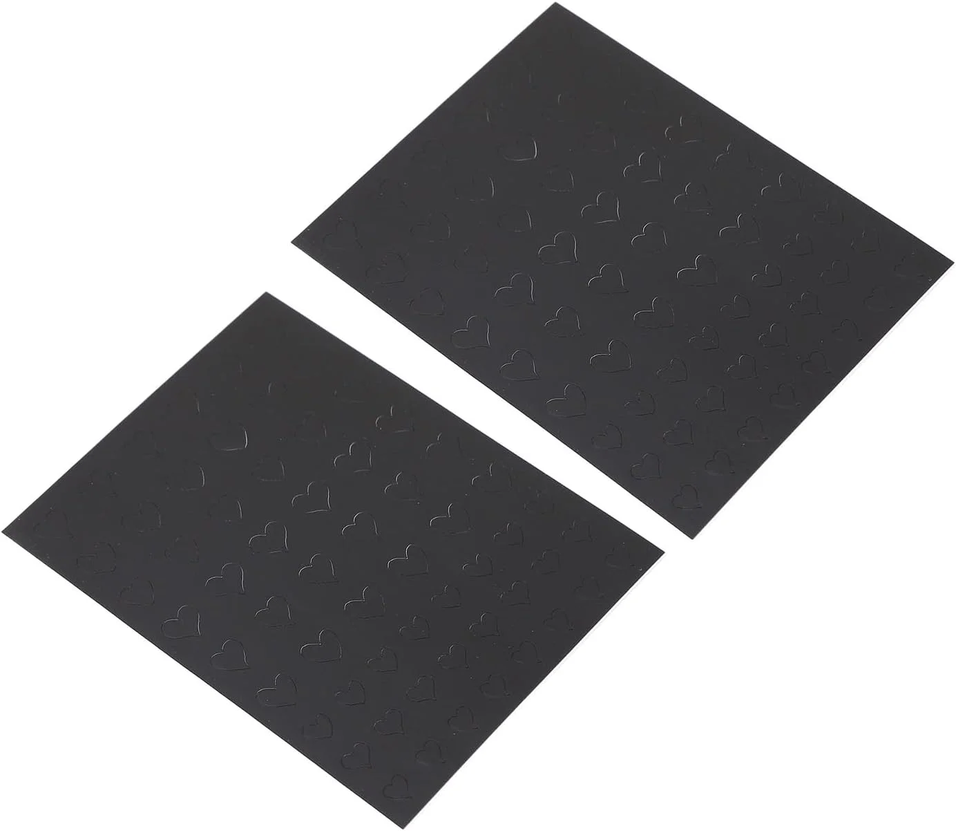 شابلون استیکر ناخن توخالی طرح قلب برای طراحی ناخن و تزئین مهمانی