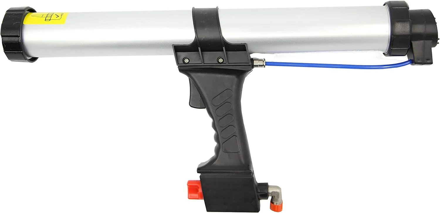 تفنگ اسپری رنگ بادی REHOOF، مناسب استفاده خانگی و حرفه ای، 15 اینچ برای سوسیس 600 میلی لیتری، تفنگ درزگیری بادی، نوع بدون چکه برای هنر ناخن موقت، خودرو و سرگرمی