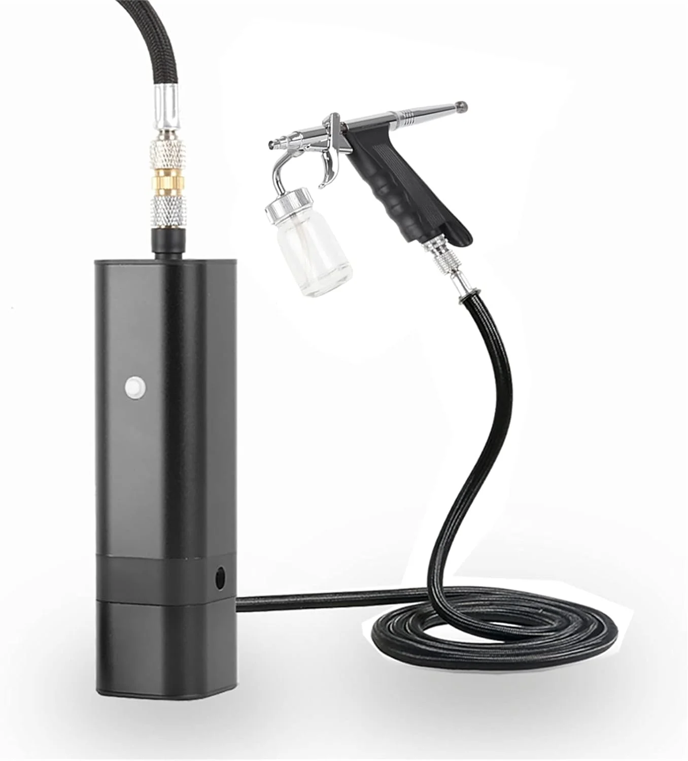 ایر براش اتوماتیک استارت استاپ برای رنگ آمیزی، تزئین کیک، کمپرسور ایربراش با ظرفیت بزرگ 20CC، دستگاه فنجانی برای رنگ آمیزی مواد غذایی، کیت سند بلاستر (سفید) ایر براش اتوماتیک استارت استاپ برای رنگ آمیزی، تزئین کیک، کمپرسور ایربراش با ظرفیت بزرگ 20CC، دستگاه فنجانی برای رنگ آمیزی مواد غذایی، کیت سند بلاستر (سفید)