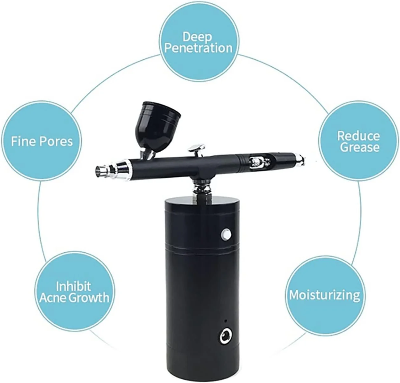 ایر براش مینی رنگ پاش، کنترل سوئیچ پر قدرت، تجاری، بهترین کیت های مستر اسپری برای برنزه کردن (قسمت B قرمز) ایر براش مینی رنگ پاش، کنترل سوئیچ پر قدرت، تجاری، بهترین کیت های مستر اسپری برای برنزه کردن (قسمت B قرمز)