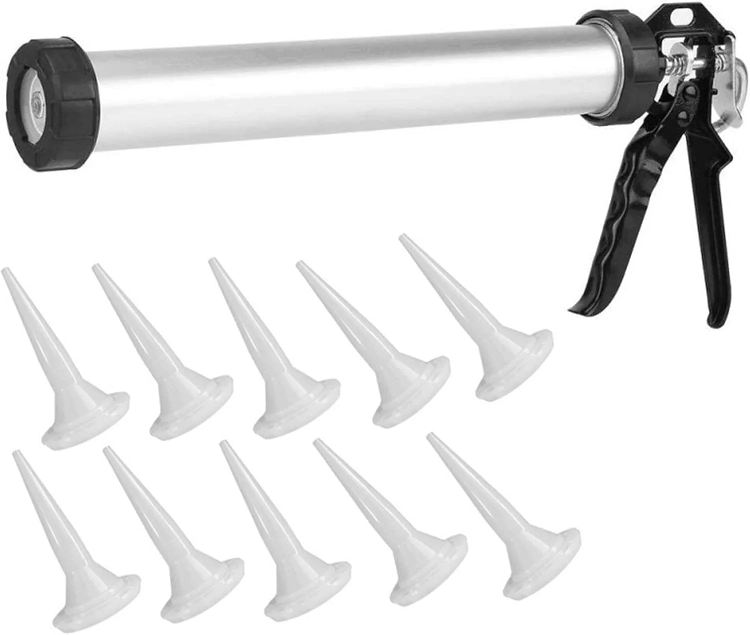 پیستوله بادی TISTIK، ابزار درزگیری 11 تکه، پیستوله درزگیری 600 میلی لیتری، نازل درزگیری برای دکوراسیون منزل، ساخت و ساز، هنر ناخن موقت و سرگرمی های خودرو پیستوله بادی TISTIK، ابزار درزگیری 11 تکه، پیستوله درزگیری 600 میلی لیتری، نازل درزگیری برای دکوراسیون منزل، ساخت و ساز، هنر ناخن موقت و سرگرمی های خودرو