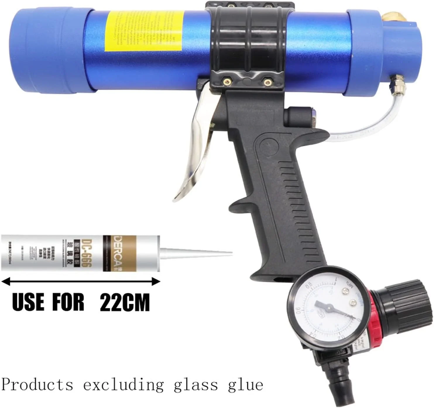 تفنگ اسپری رنگ بادی 310 میلی لیتر، ابزار درزگیری سیلیکونی پنوماتیک، نازل درزگیر، ابزار ساختمانی برای هنر ناخن موقت، خودرو و سرگرمی تفنگ اسپری رنگ بادی 310 میلی لیتر، ابزار درزگیری سیلیکونی پنوماتیک، نازل درزگیر، ابزار ساختمانی برای هنر ناخن موقت، خودرو و سرگرمی