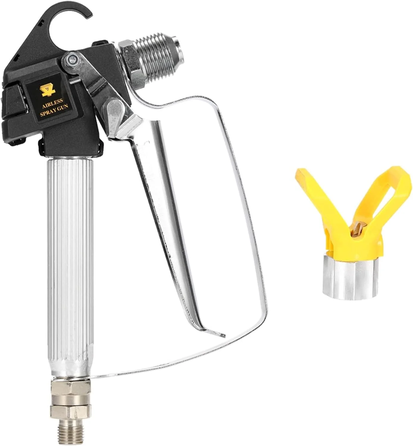 پیستوله ایربراش با فشار بالا 3600PSI به همراه محافظ نازل برای پمپ و دستگاه اسپری بدون هوا مناسب برای هنر ناخن موقت، خودرو و سرگرمی پیستوله ایربراش با فشار بالا 3600PSI به همراه محافظ نازل برای پمپ و دستگاه اسپری بدون هوا مناسب برای هنر ناخن موقت، خودرو و سرگرمی