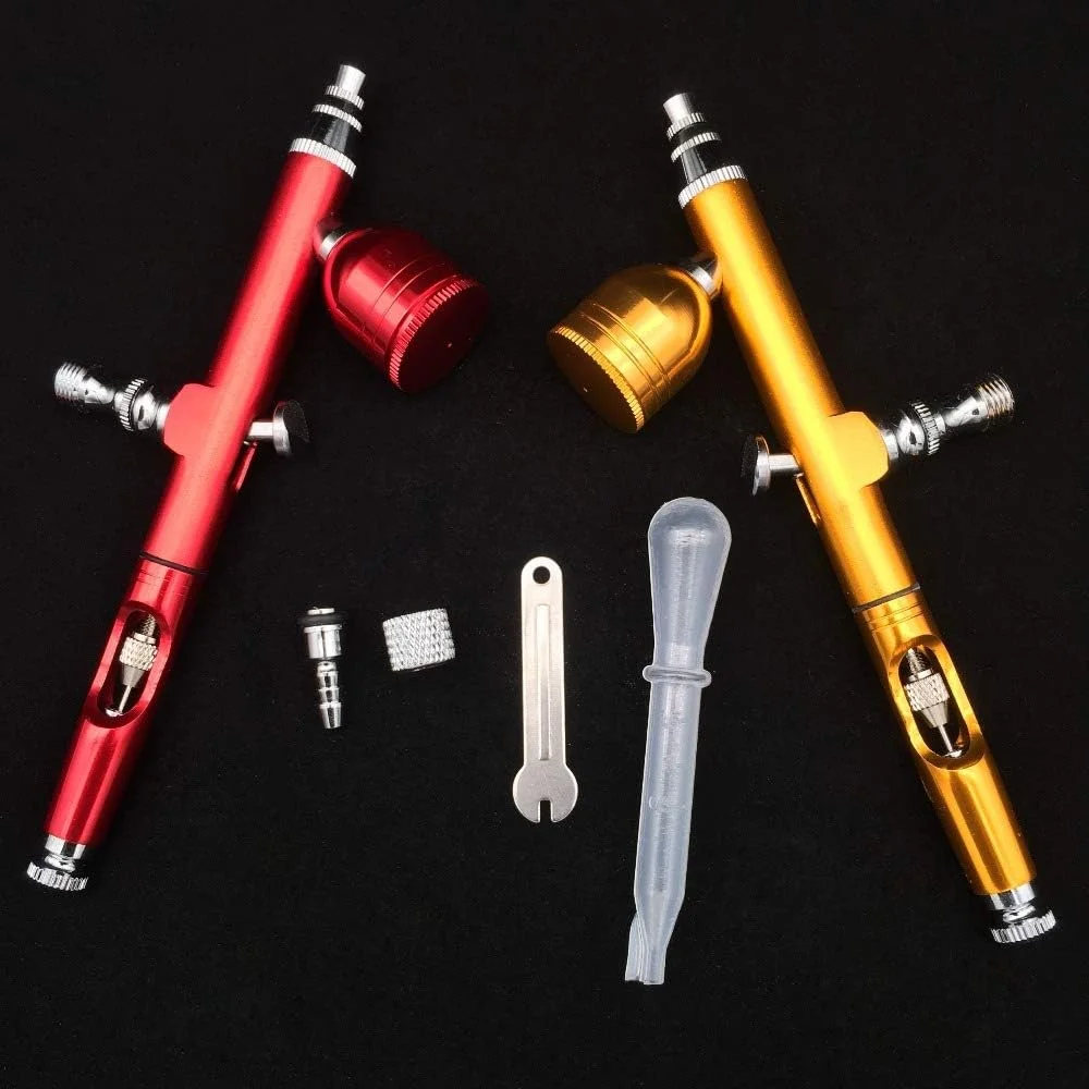 ابزار اسپری ایربراش برای طراحی ناخن، نقاشی، تاتو، مراقبت از دست و پا (رنگ: طلایی) ابزار اسپری ایربراش برای طراحی ناخن، نقاشی، تاتو، مراقبت از دست و پا (رنگ: طلایی)