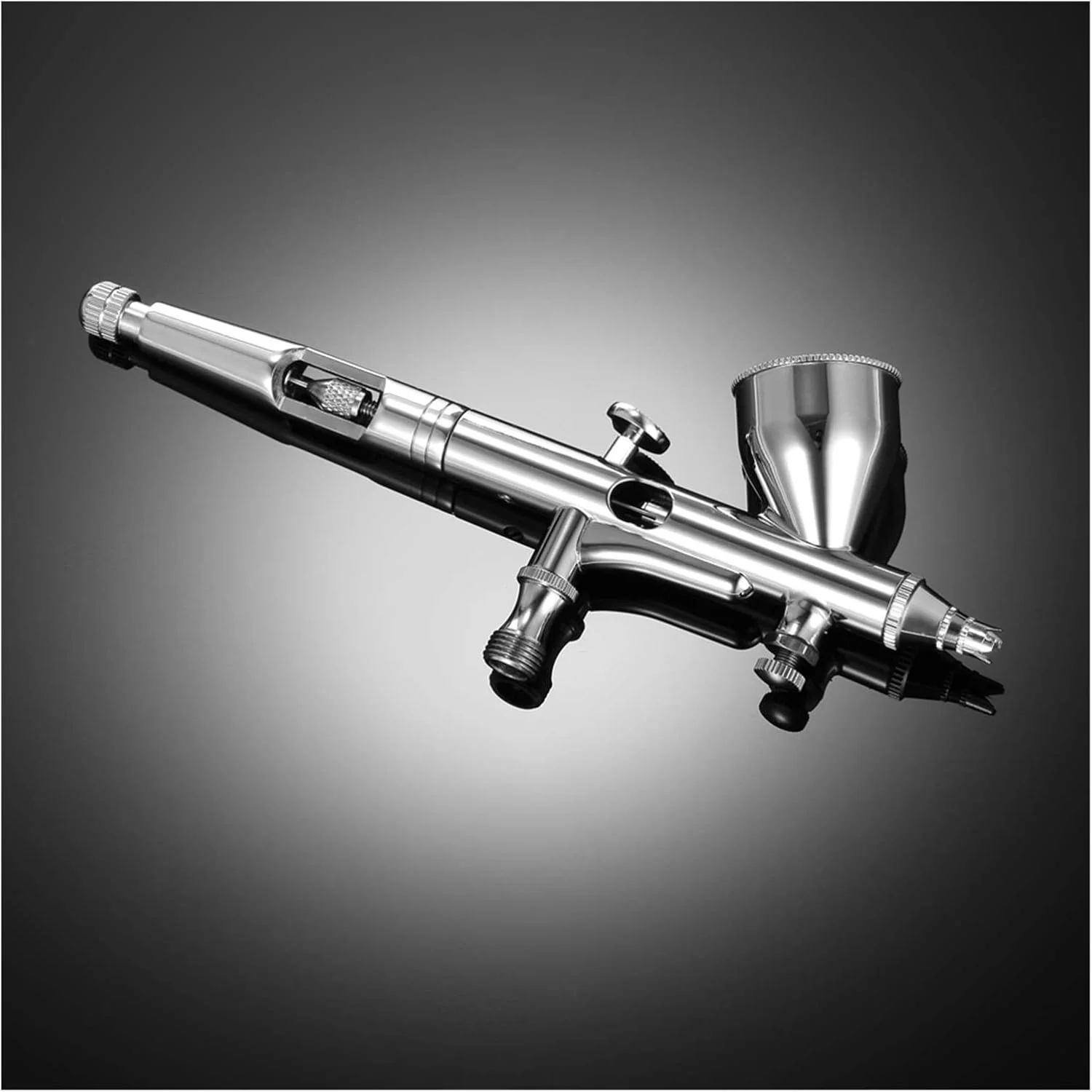 ایر براش مینی دو حالته Nasedal Gravity 9cc ست رنگ آمیزی ناخن، آرایش، نقاشی، ابزار هنری صورت DIY 0.2mm/0.3mm/0.5mm