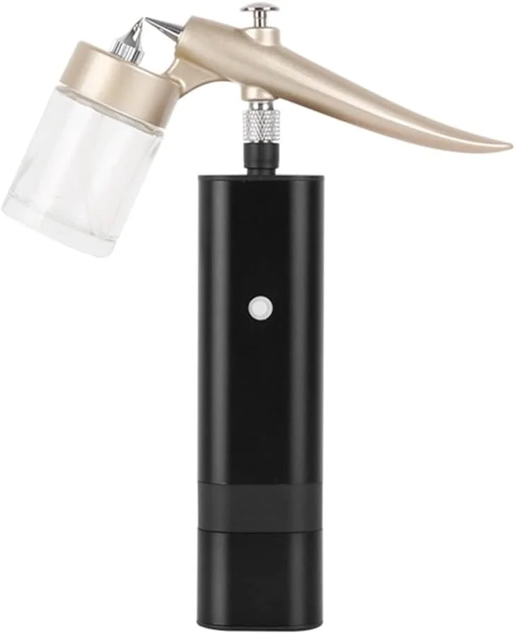 کیت ایربراش بی سیم طراحی شده برای هنر، رنگ، آرایش، ناخن، زیبایی، خالکوبی های موقت، تزئین کیک، مدل، هنرمند برای دیوارهای داخلی و خارجی منزل، سقف، فن