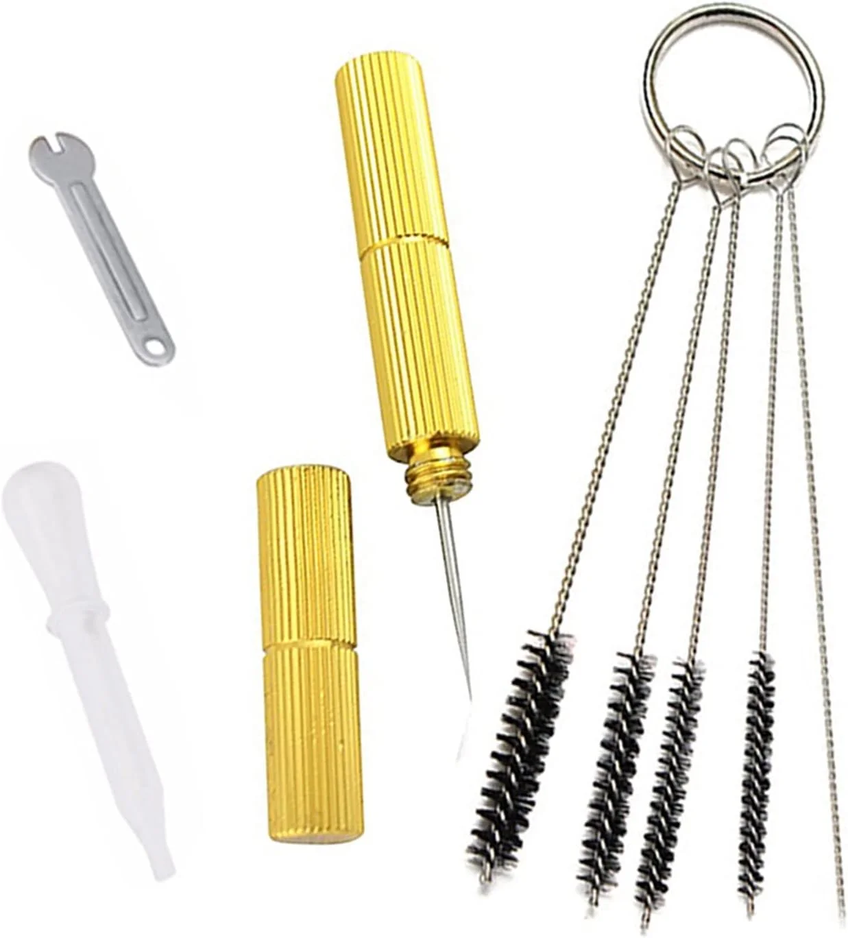 کیت ایربراش قابل حمل با کمپرسور 30PSI و تفنگ اسپری گرانشی برای هنر، مدل، رنگ بدن، آرایش هنرمند، تاتو ناخن، ابزار کیک برای دیوارهای داخلی و خارجی خانه، سقف، فن