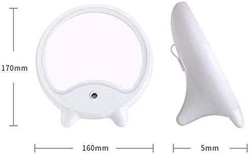 دستگاه مرطوب کننده یونی، دستگاه بخور صورت، آینه چراغ دار زیبایی، آینه بخار سه کاره، آینه آرایشی، نور سلفی آبرسان (سفید)