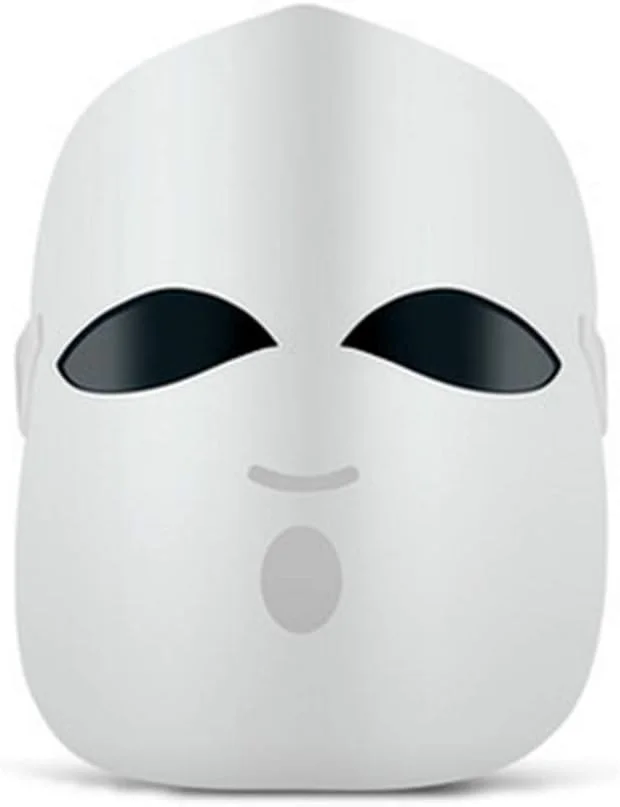 ماسک LED جوان‌سازی پوست الیتزیا، نور قرمز، آبی، نارنجی، 3 رنگ، درمان ضد چروک و آکنه ET036 (سفید، 36 چراغ LED)