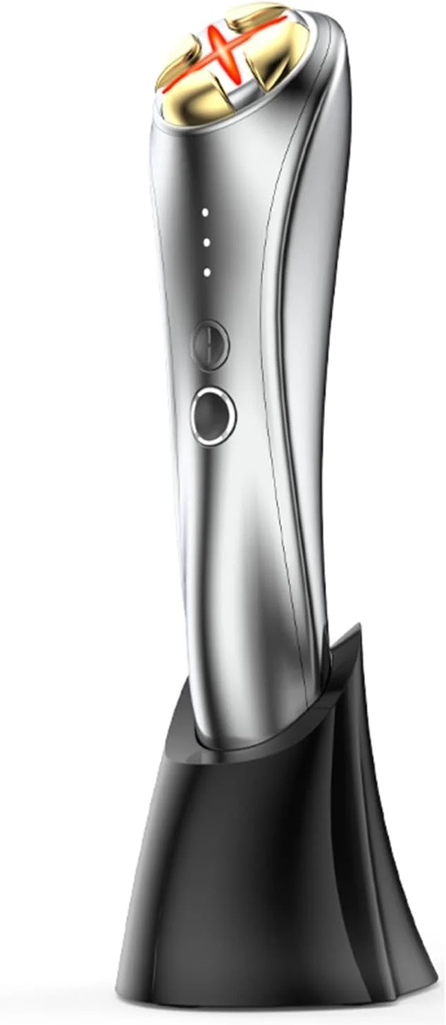 دستگاه مینی چندکاره زیبایی صورت RF EMS LED برای استفاده خانگی، سفید کننده، سفت کننده، جوانسازی و ضد پیری پوست