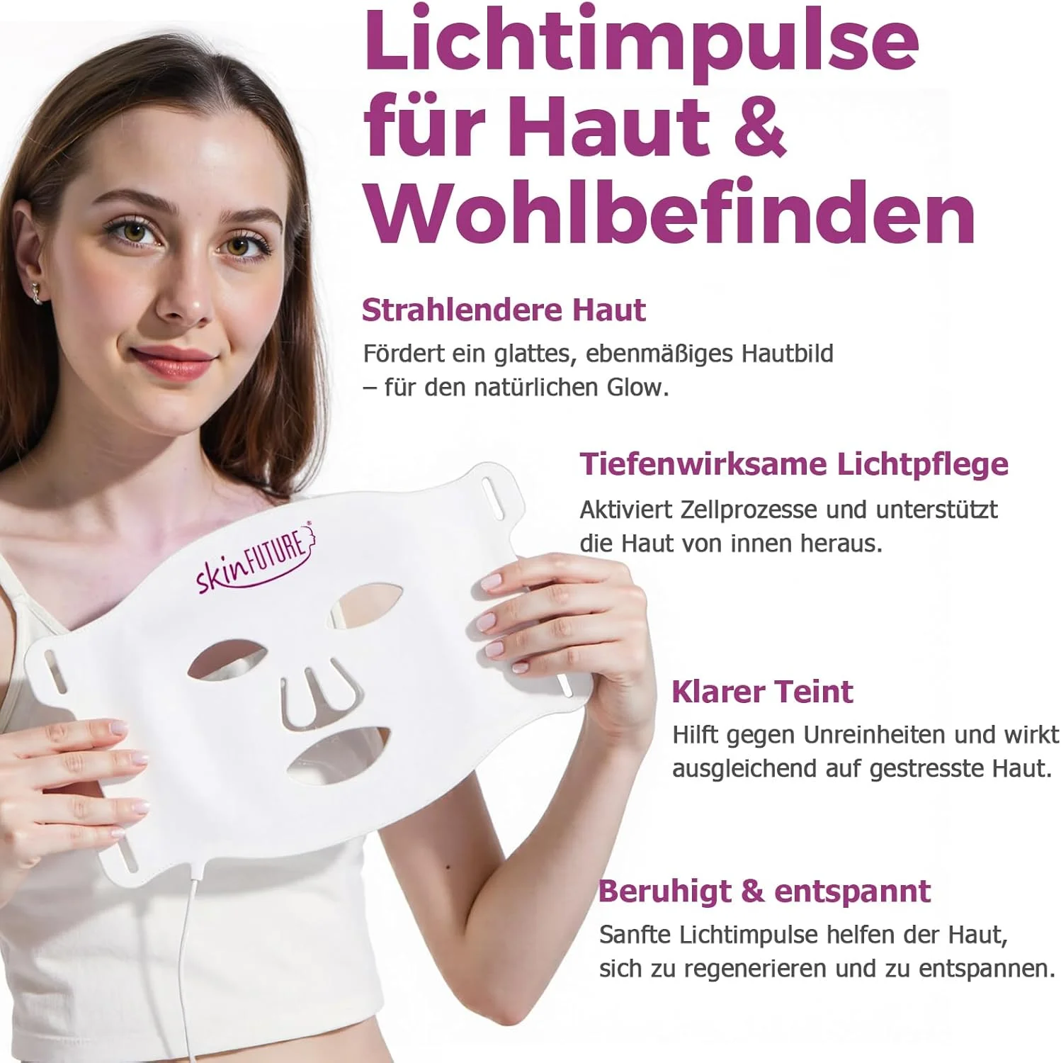 ماسک صورت LED برای صورت، گردن و دکلته - 480 LED، 4 حالت نور (قرمز، آبی، زرد، مادون قرمز نزدیک) - نور درمانی ضد پیری برای چین و چروک، آکنه و برای پوست درخشان ماسک صورت LED برای صورت، گردن و دکلته - 480 LED، 4 حالت نور (قرمز، آبی، زرد، مادون قرمز نزدیک) - نور درمانی ضد پیری برای چین و چروک، آکنه و برای پوست درخشان