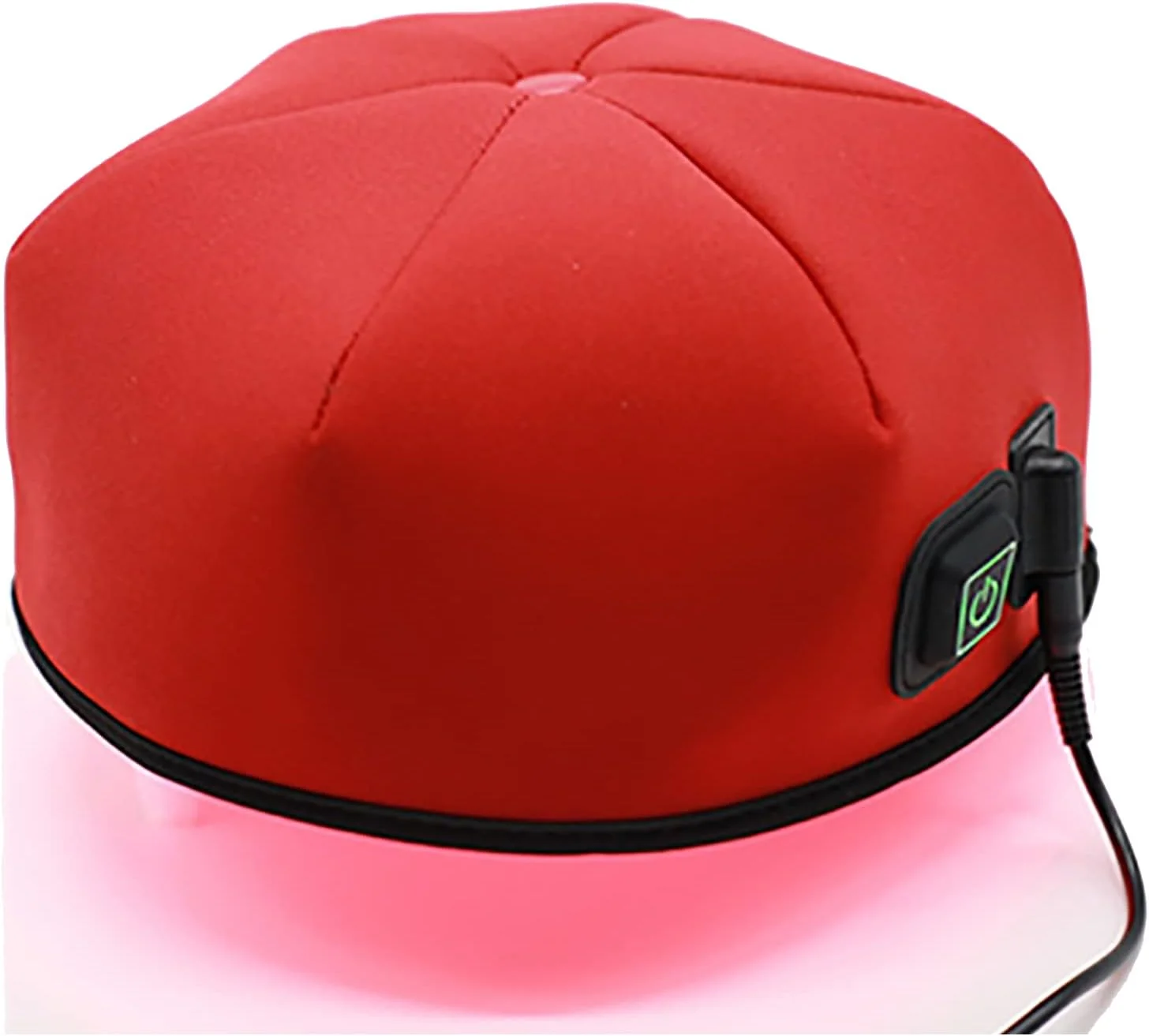 کلاه رشد مو، دستگاه نور درمانی ال ای دی قرمز و مادون قرمز برای موهای نازک، کلاه توقف ریزش مو و رشد موهای متراکم تر و پرتر، برای مردان و زنان دارای موهای نازک