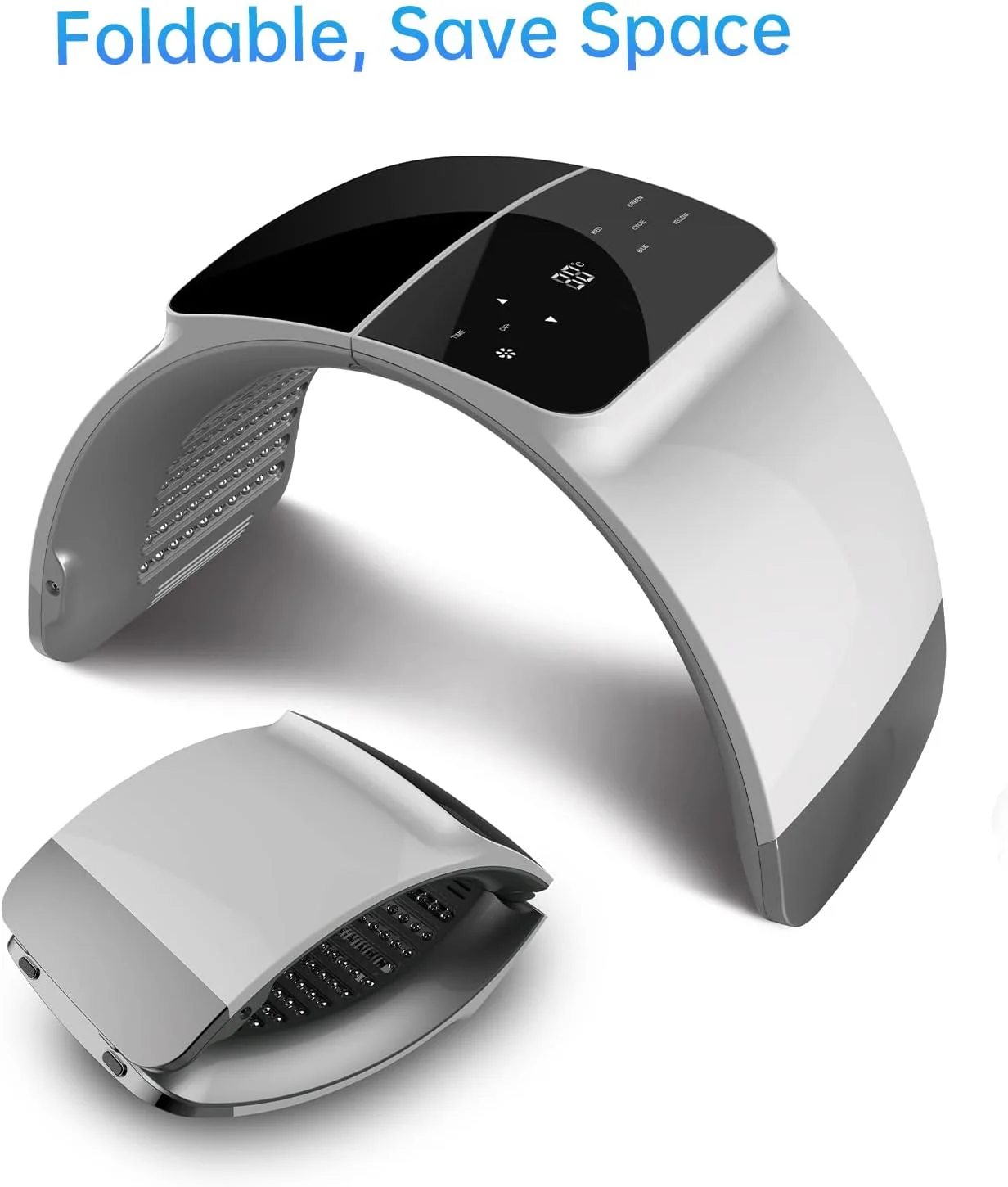 دستگاه نوردرمانی LED صورت، ماسک نوردرمانی LED صورت 7 رنگ، ماسک صورت LED برای مراقبت از پوست