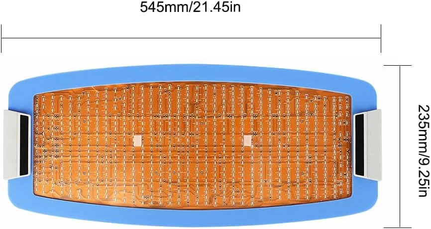 ماسک نوردرمانی قرمز LESCOLTON، 573 LED نوردرمانی قرمز برای بدن، ماسک نوردرمانی 7 رنگ LED برای جوانسازی پوست