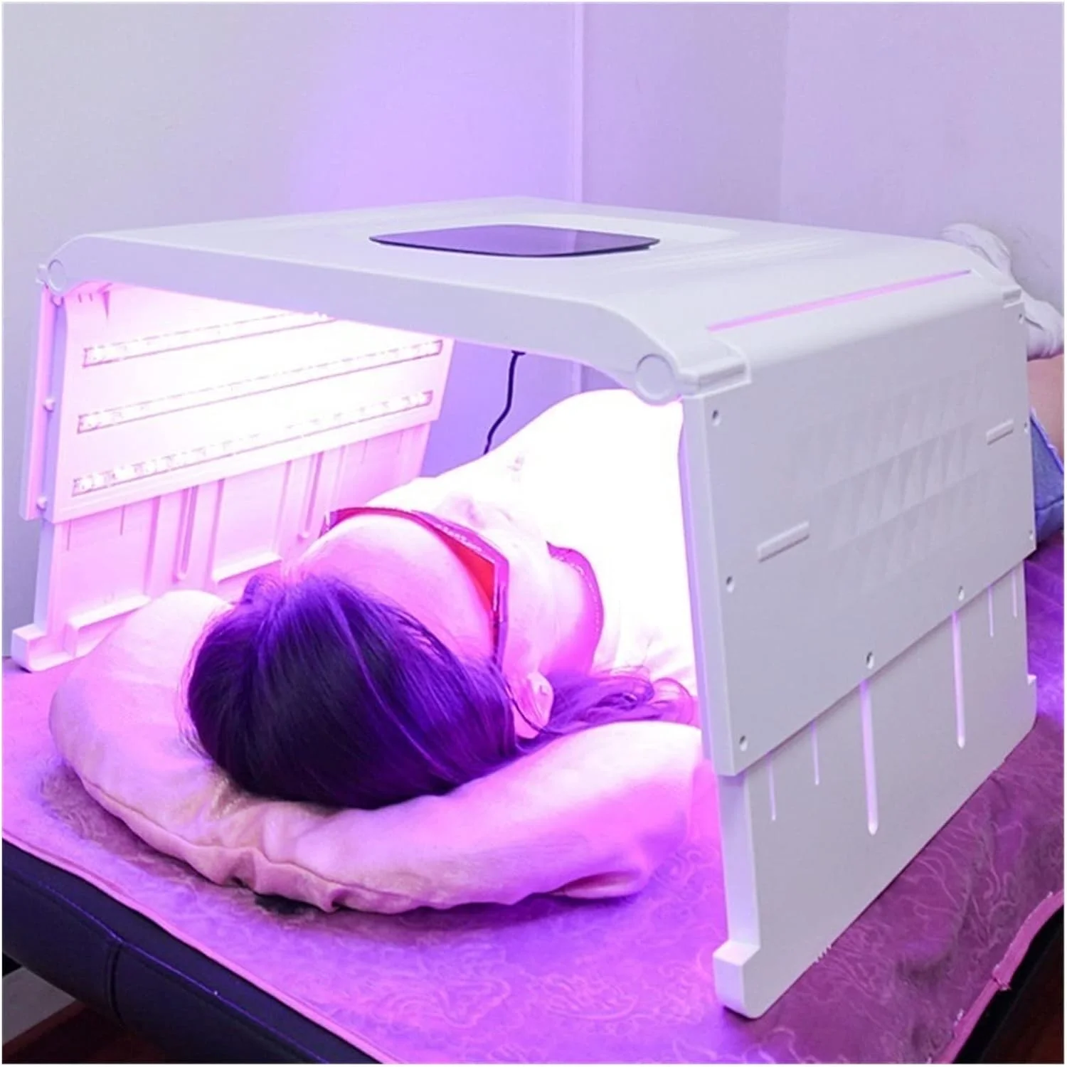 دستگاه جوانسازی پوست فوتون، دستگاه جوانسازی پوست تاشو، طیف سنج انبار سفید کننده، دستگاه زیبایی جوانسازی پوست رنگارنگ ال ای دی PDT برای جوانسازی پوست سالم