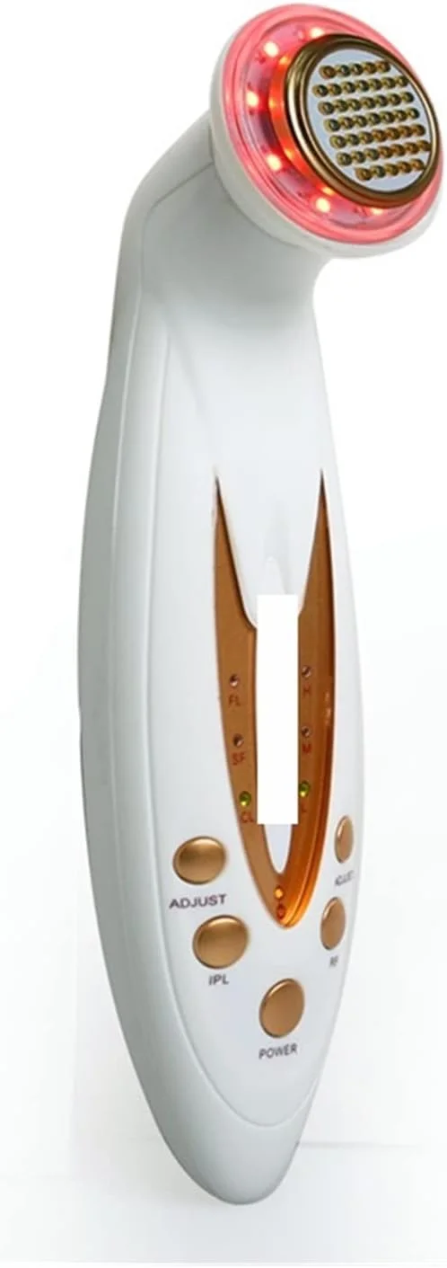 دستگاه زیبایی فرکانس RF با نور فوتون LED، لیفت صورت، رفع چین و چروک، سفت کننده پوست، ماساژ صورت، SPA با عملکردهای مختلف و سرهای قابل تعویض