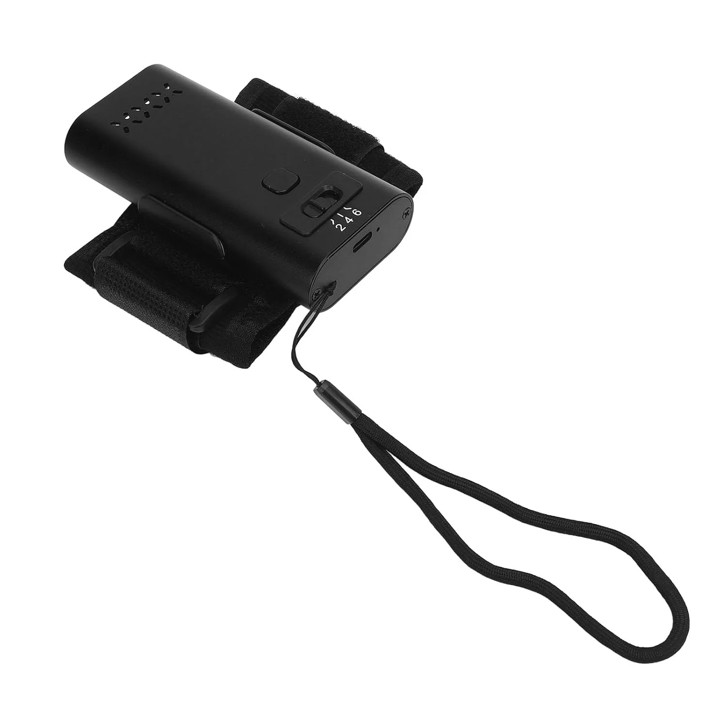 چراغ LED ناخن Cryfokt، نور خشک کننده ژل 395 نانومتری قابل حمل با 3 حالت برای طراحی ناخن (مشکی)