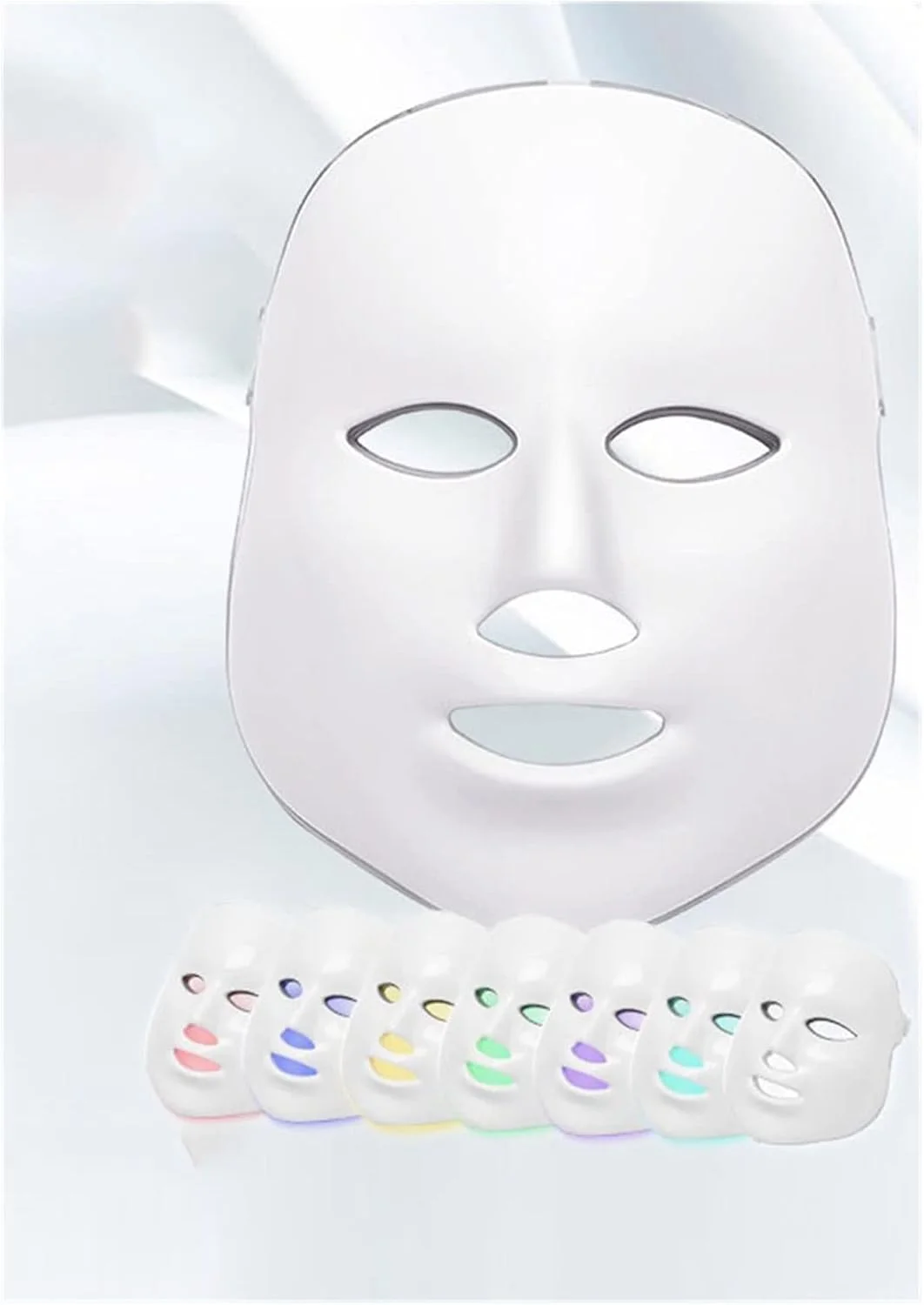 دستگاه زیبایی جوانسازی پوست ماسک صورت ال ای دی دستگاه جوانسازی پوست با نور ماسک صورت دستگاه جوانسازی پوست با نور، پوست افتاده را لیفت و سفت می کند و ظاهری درخشان به ارمغان می آورد