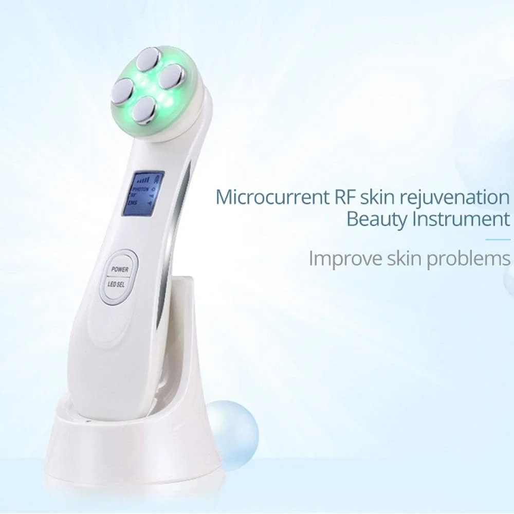 دستگاه زیبایی پوست صورت، لیفتینگ و سفت کننده پوست، الکتروپوریشن، فرکانس رادیویی، مزوتراپی، دستگاه زیبایی صورت با نور LED