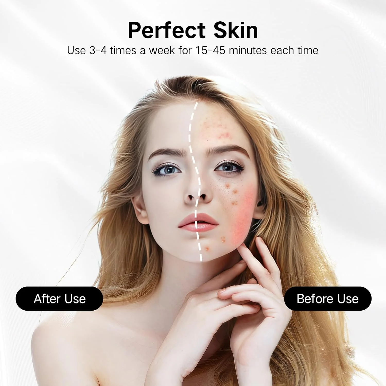 دستگاه نوردرمانی قرمز SUXIO برای بدن، لامپ نوردرمانی مادون قرمز با 165 LED، پنل نوردرمانی قرمز با کنترل از راه دور، نوردرمانی مادون قرمز نزدیک 660 نانومتر - 820 نانومتر برای مراقبت از پوست بدن در خانه