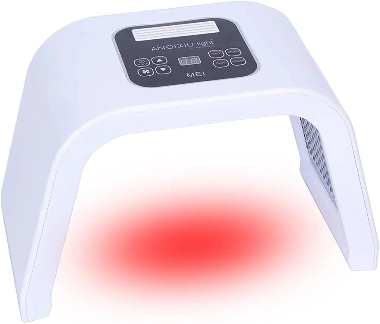 ماسک صورت LED کیو با نور 7 رنگ، دستگاه مراقبت از پوست صورت، تجهیزات سالن زیبایی، دستگاه چند منظوره اسپا صورت