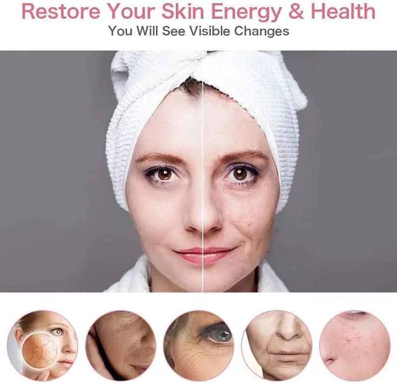 ماساژور لیفتینگ صورت و گردن با نور LED، سفت کننده پوست، ضد چروک، از بین برنده افتادگی پوست، ابزار مراقبت از پوست، دستگاه زیبایی، کاهش غبغب