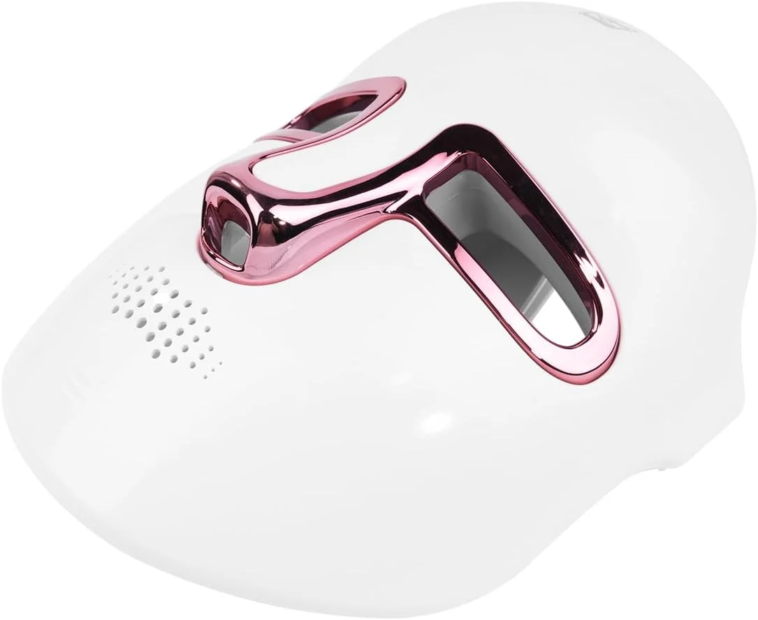 ماسک نور درمانی LED بی سیم 7 رنگه صورت Sarini - دستگاه فوتون پیشرفته برای ضد پیری، کاهش چروک، کاهش منافذ، کاهش خطوط ریز و سفت کردن پوست