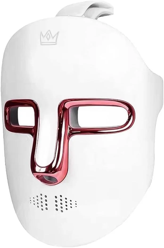 ماسک نور درمانی LED بی سیم 7 رنگه صورت Sarini - دستگاه فوتون پیشرفته برای ضد پیری، کاهش چروک، کاهش منافذ، کاهش خطوط ریز و سفت کردن پوست