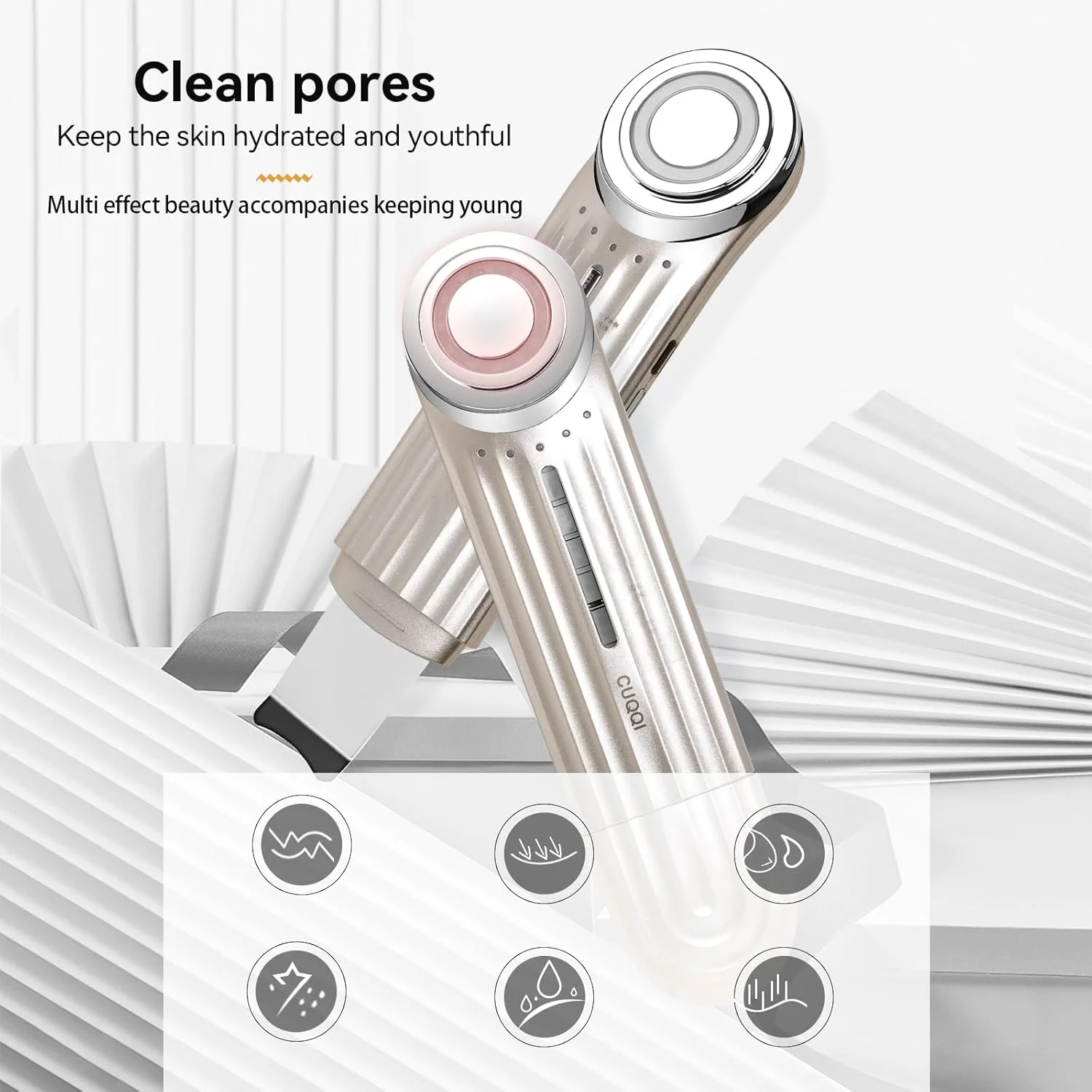 دستگاه ماساژ چند منظوره صورت LED مادون قرمز برای فرم دهی و لیفت صورت