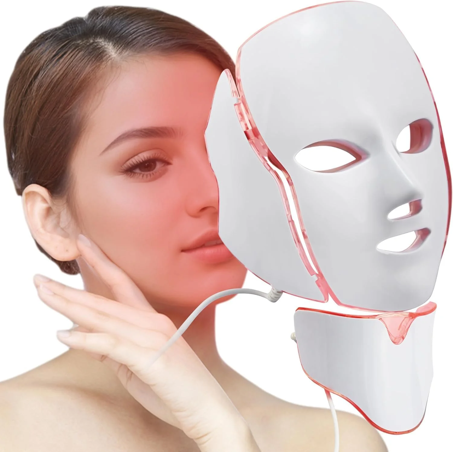 دستگاه نوردرمانی ال ای دی 7 رنگ الیتزیا برای جوانسازی پوست صورت و گردن، رفع چین و چروک مدل ET110F دستگاه نوردرمانی ال ای دی 7 رنگ الیتزیا برای جوانسازی پوست صورت و گردن، رفع چین و چروک مدل ET110F