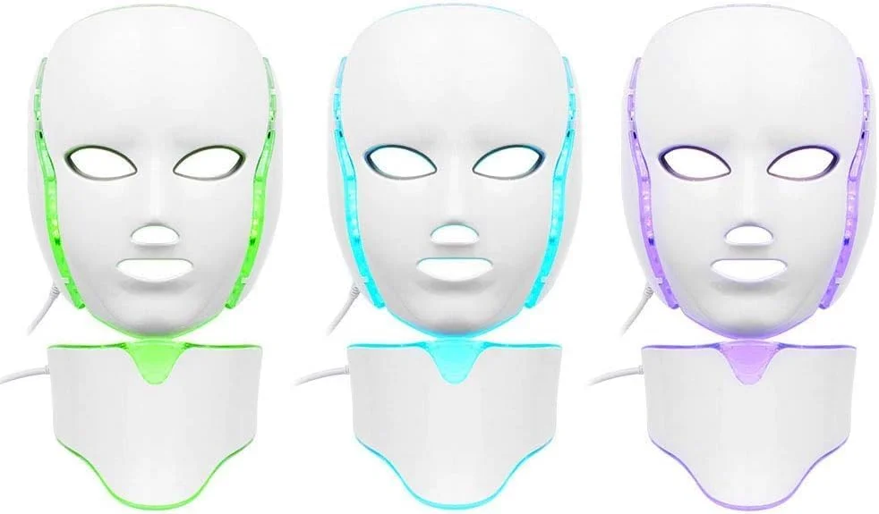 دستگاه نوردرمانی ال ای دی 7 رنگ الیتزیا برای جوانسازی پوست صورت و گردن، رفع چین و چروک مدل ET110F دستگاه نوردرمانی ال ای دی 7 رنگ الیتزیا برای جوانسازی پوست صورت و گردن، رفع چین و چروک مدل ET110F