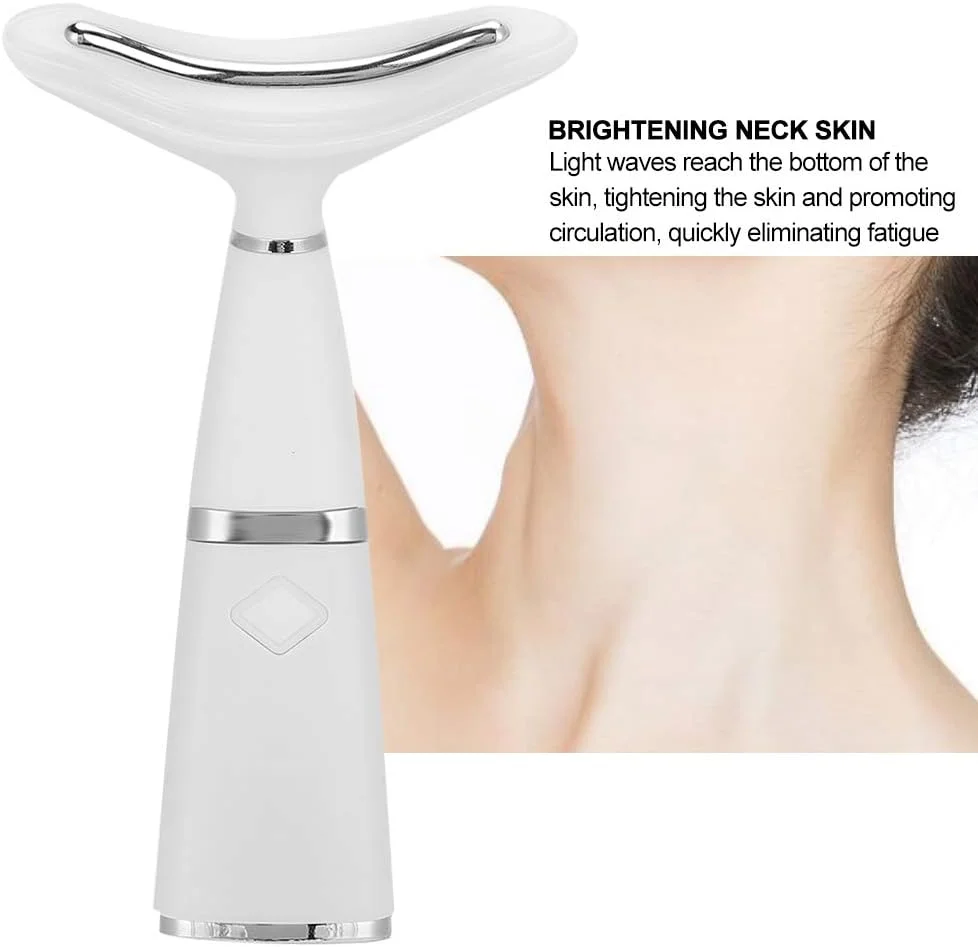 ماساژور گردن، دستگاه ماساژور ویبره حرارتی 45 درجه، دستگاه سفت کننده و لیفتینگ پوست، دستگاه زیبایی ماساژ LED 3 رنگ، مراقبت از گردن ماساژور گردن، دستگاه ماساژور ویبره حرارتی 45 درجه، دستگاه سفت کننده و لیفتینگ پوست، دستگاه زیبایی ماساژ LED 3 رنگ، مراقبت از گردن