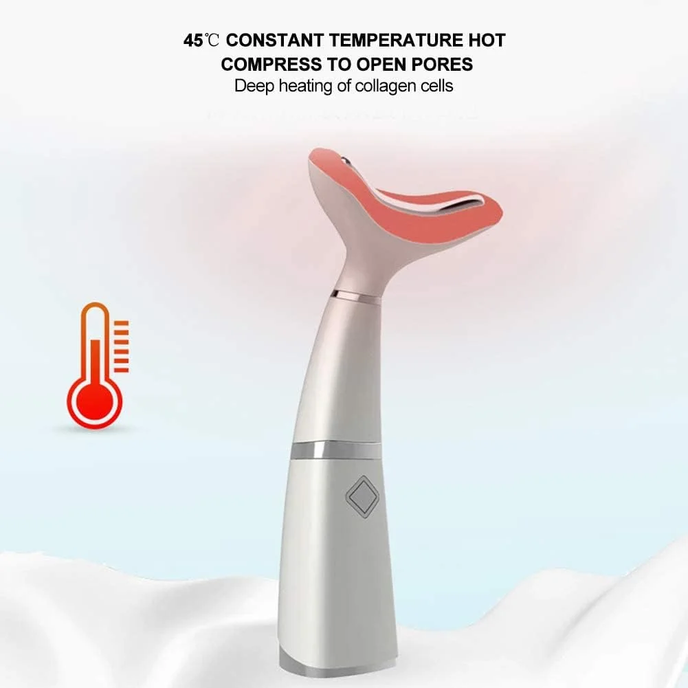 ماساژور گردن، دستگاه ماساژور ویبره حرارتی 45 درجه، دستگاه سفت کننده و لیفتینگ پوست، دستگاه زیبایی ماساژ LED 3 رنگ، مراقبت از گردن ماساژور گردن، دستگاه ماساژور ویبره حرارتی 45 درجه، دستگاه سفت کننده و لیفتینگ پوست، دستگاه زیبایی ماساژ LED 3 رنگ، مراقبت از گردن