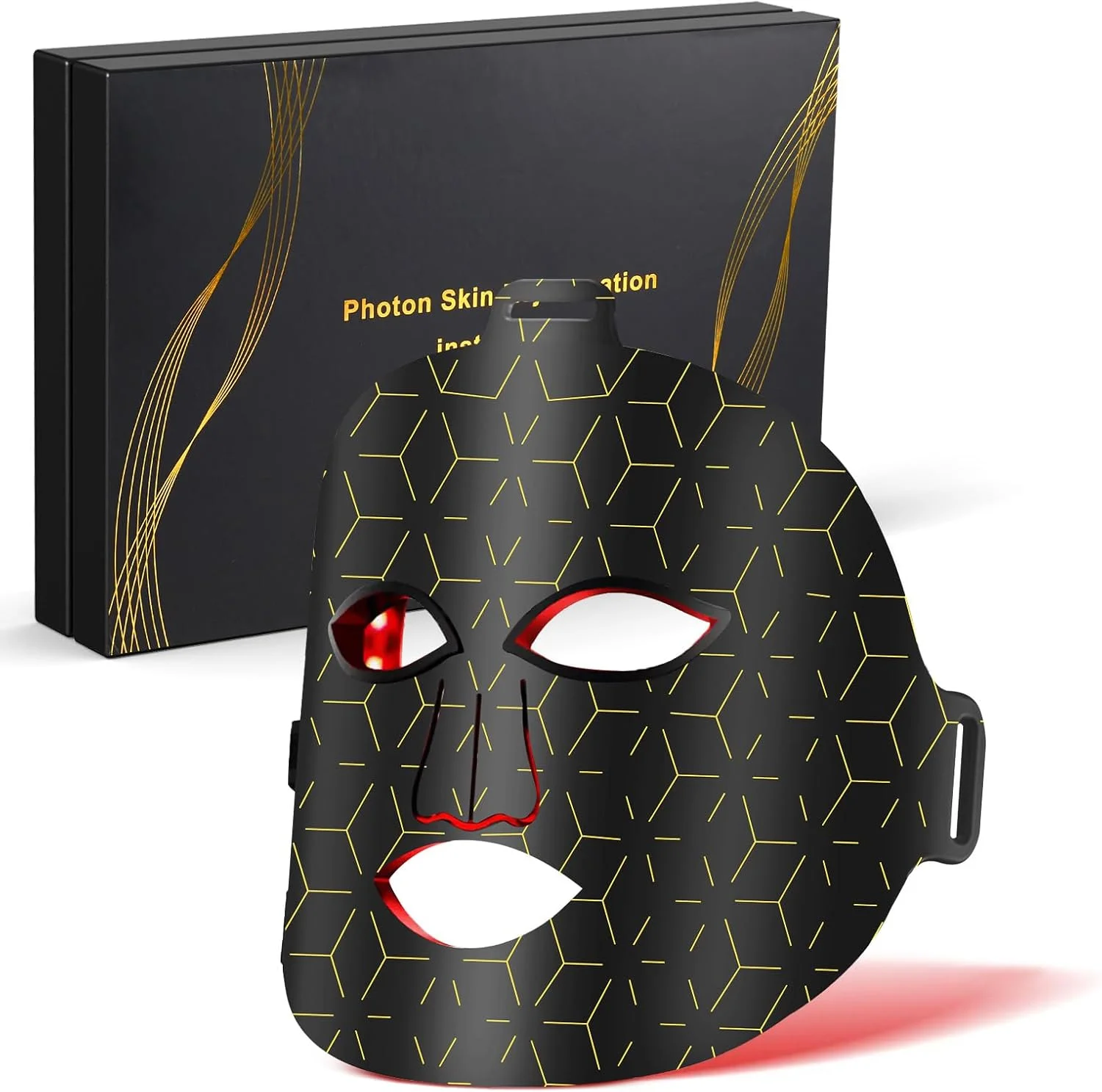 نور درمانی قرمز برای صورت، ماسک صورت LED قابل حمل با ۸ حالت ارتقا یافته ۲۰۲۵ با کنترل از راه دور، طول موج مادون قرمز نزدیک ۸۵۰ نانومتر با عملکرد زمانبندی برای مراقبت از پوست ضد پیری در خانه و مسافرت نور درمانی قرمز برای صورت، ماسک صورت LED قابل حمل با ۸ حالت ارتقا یافته ۲۰۲۵ با کنترل از راه دور، طول موج مادون قرمز نزدیک ۸۵۰ نانومتر با عملکرد زمانبندی برای مراقبت از پوست ضد پیری در خانه و مسافرت