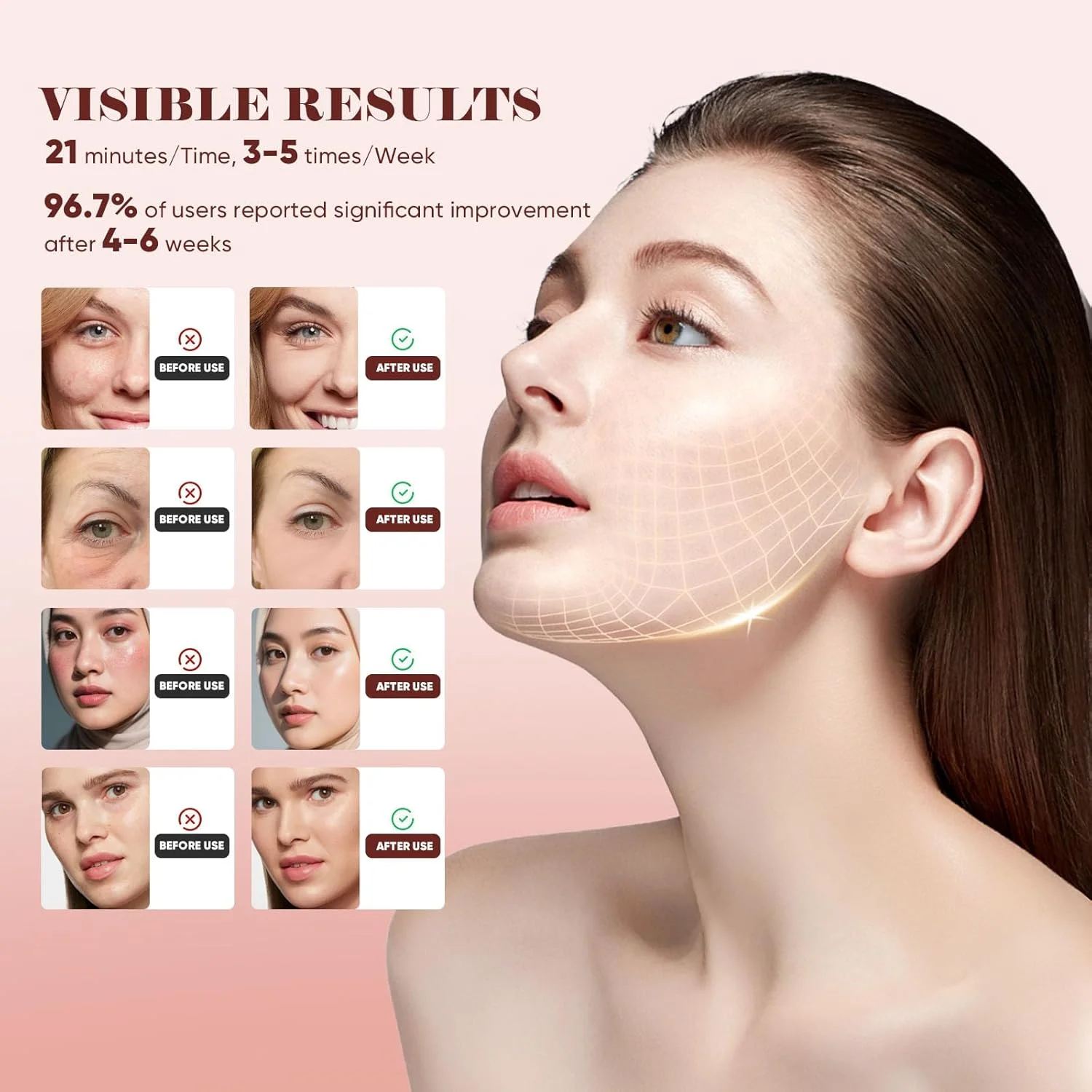 نور درمانی قرمز برای صورت، ماسک صورت LED قابل حمل با ۸ حالت ارتقا یافته ۲۰۲۵ با کنترل از راه دور، طول موج مادون قرمز نزدیک ۸۵۰ نانومتر با عملکرد زمانبندی برای مراقبت از پوست ضد پیری در خانه و مسافرت نور درمانی قرمز برای صورت، ماسک صورت LED قابل حمل با ۸ حالت ارتقا یافته ۲۰۲۵ با کنترل از راه دور، طول موج مادون قرمز نزدیک ۸۵۰ نانومتر با عملکرد زمانبندی برای مراقبت از پوست ضد پیری در خانه و مسافرت