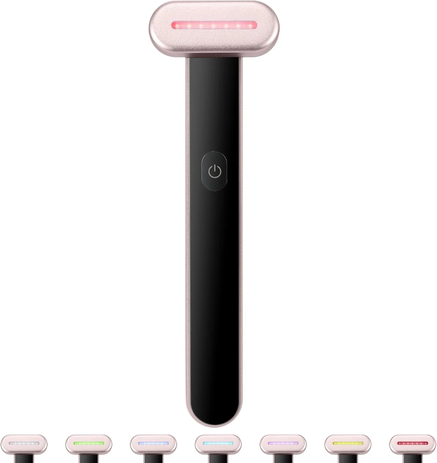 دستگاه نوردرمانی صورت VEVOR، دستگاه LED صورت با 7 رنگ و گرما درمانی | ماساژ ویبره میکروکارنت، دستگاه زیبایی LED قابل حمل برای صورت و گردن دستگاه نوردرمانی صورت VEVOR، دستگاه LED صورت با 7 رنگ و گرما درمانی | ماساژ ویبره میکروکارنت، دستگاه زیبایی LED قابل حمل برای صورت و گردن