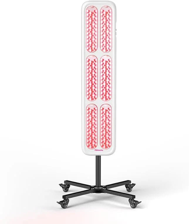 دستگاه نوردرمانی الیتزیا با LED، چهار حالت نور نزدیک به مادون قرمز برای مراقبت از پوست، تسکین درد و حفظ جوانی، مناسب استفاده در سالن و اسپا، مدل ایستاده ETRL01B