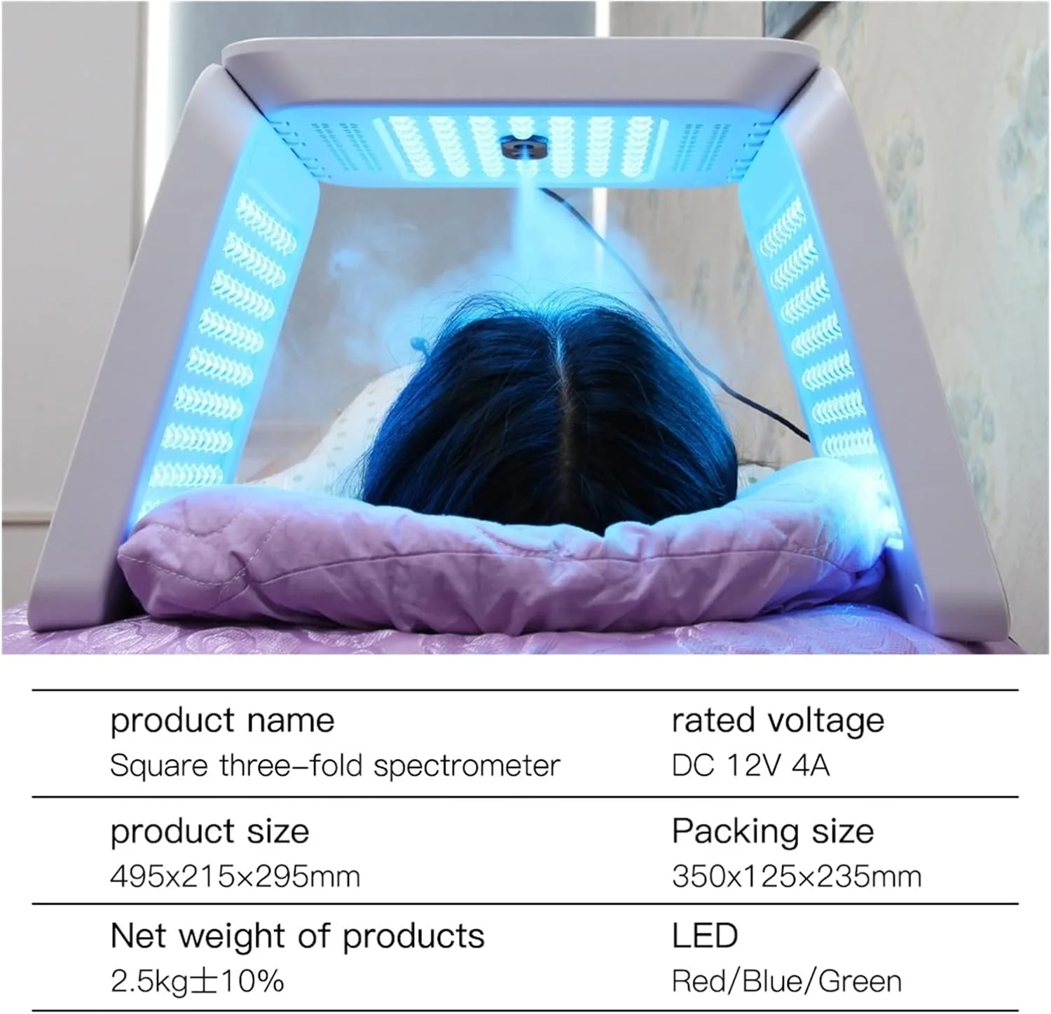 دستگاه جوانسازی پوست با نور LED هفت رنگ PDT، دستگاه زیبایی مراقبت از پوست صورت، دستگاه فوتوتراپی جوانسازی پوست با قابلیت تاشو و اتمیزاسیون برای جوانسازی و سلامت پوست دستگاه جوانسازی پوست با نور LED هفت رنگ PDT، دستگاه زیبایی مراقبت از پوست صورت، دستگاه فوتوتراپی جوانسازی پوست با قابلیت تاشو و اتمیزاسیون برای جوانسازی و سلامت پوست