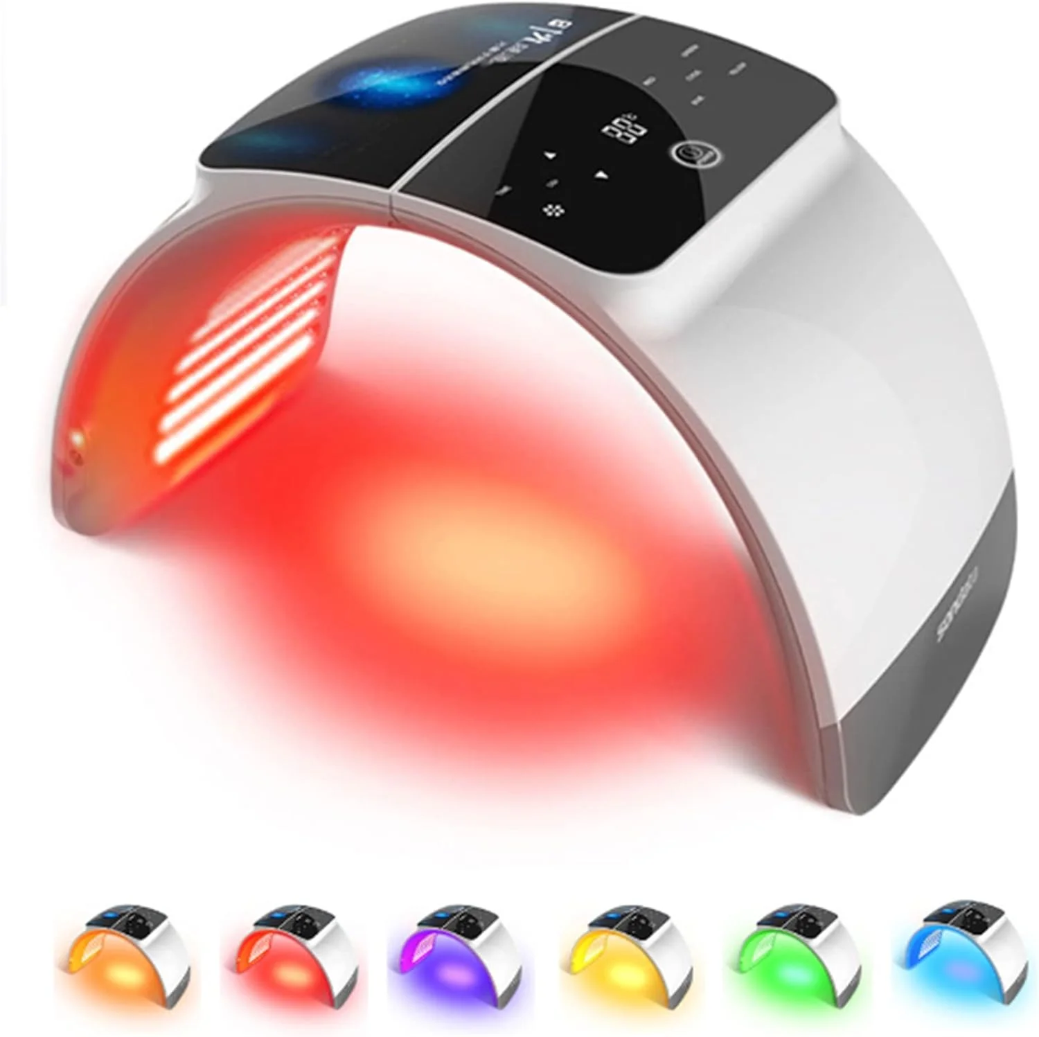 دستگاه نوردرمانی LED تاشو هفت رنگ برای مراقبت از پوست صورت دستگاه نوردرمانی LED تاشو هفت رنگ برای مراقبت از پوست صورت