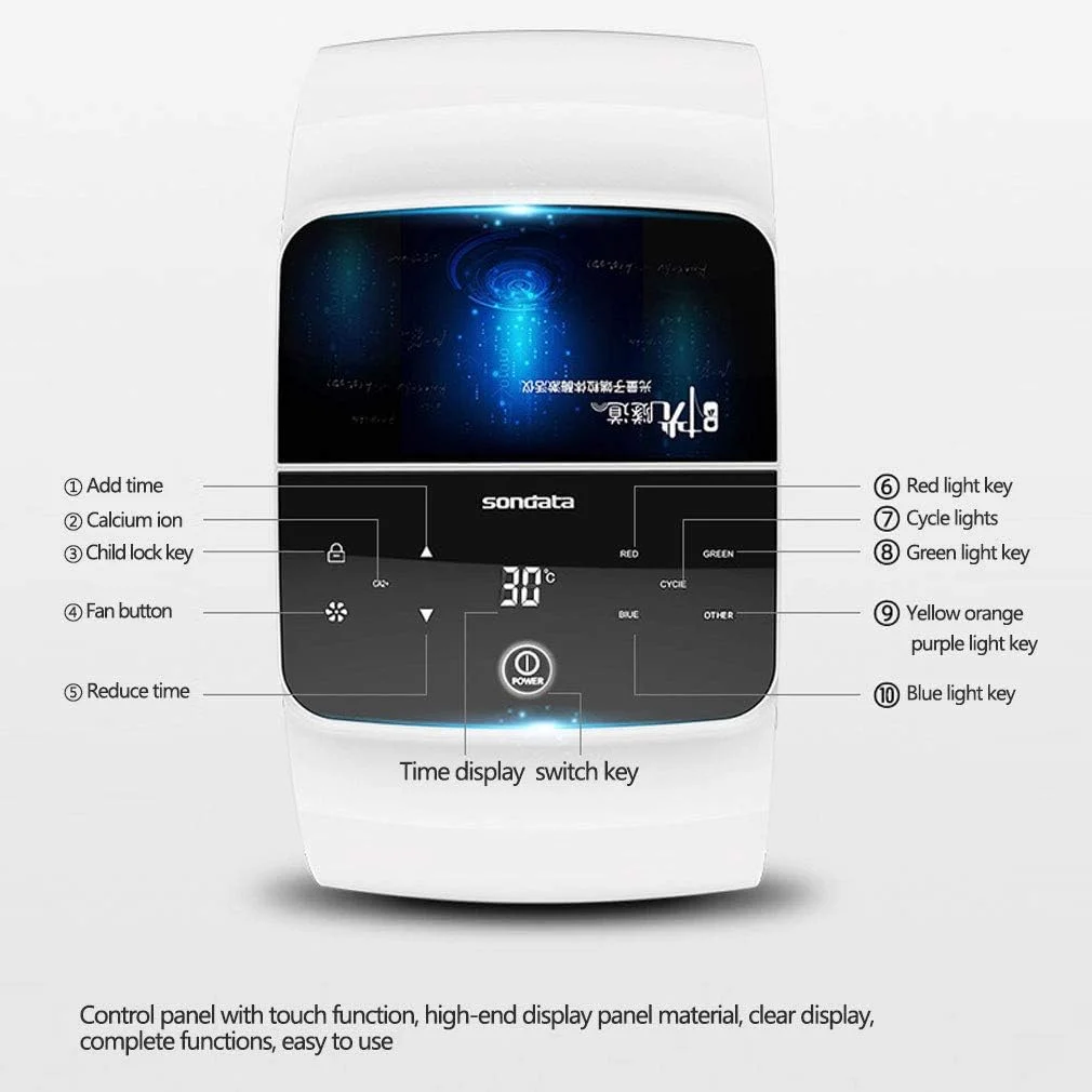 دستگاه نوردرمانی LED تاشو هفت رنگ برای مراقبت از پوست صورت دستگاه نوردرمانی LED تاشو هفت رنگ برای مراقبت از پوست صورت