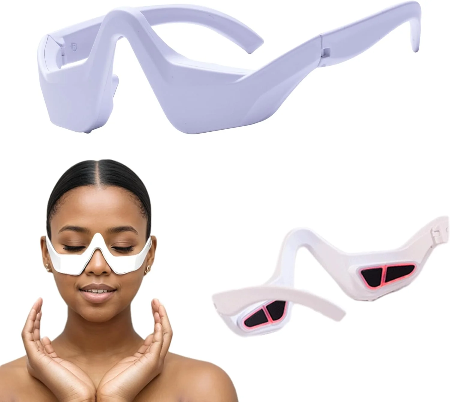 ماساژور چشم میکروکارنت الیتزیا EMS با ویبره سه بعدی، ۳ سطح شدت، نور قرمز LED، قابل شارژ، مناسب برای کاهش پف و خشکی چشم مدل ET100A ماساژور چشم میکروکارنت الیتزیا EMS با ویبره سه بعدی، ۳ سطح شدت، نور قرمز LED، قابل شارژ، مناسب برای کاهش پف و خشکی چشم مدل ET100A