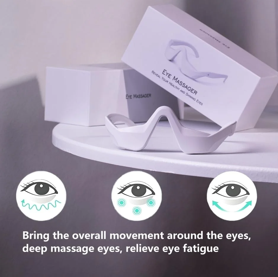 ماساژور چشم میکروکارنت الیتزیا EMS با ویبره سه بعدی، ۳ سطح شدت، نور قرمز LED، قابل شارژ، مناسب برای کاهش پف و خشکی چشم مدل ET100A ماساژور چشم میکروکارنت الیتزیا EMS با ویبره سه بعدی، ۳ سطح شدت، نور قرمز LED، قابل شارژ، مناسب برای کاهش پف و خشکی چشم مدل ET100A