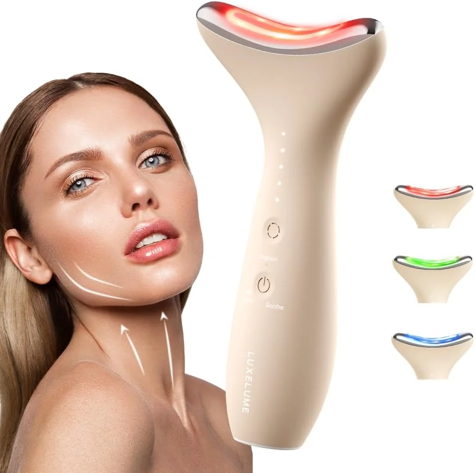 ماساژور و دستگاه لیفتینگ صورت 2025 – مجسمهساز برقی صورت سیلیکونی با میکرو جریان EMS، گرمای 45 درجه سانتیگراد، 3 حالت LED و لرزش – ضد پیری، ضد چروک و سفت کننده پوست صورت و گردن ماساژور و دستگاه لیفتینگ صورت 2025 – مجسمهساز برقی صورت سیلیکونی با میکرو جریان EMS، گرمای 45 درجه سانتیگراد، 3 حالت LED و لرزش – ضد پیری، ضد چروک و سفت کننده پوست صورت و گردن