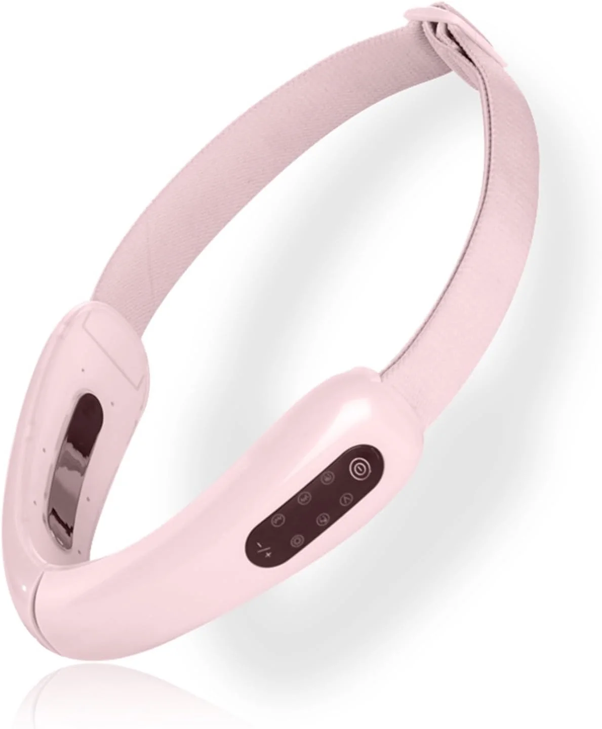 دستگاه لیفتینگ صورت، ماساژور ویبره لاغری صورت با نور فوتون LED، دستگاه کمربند لیفت گونه V شکل برای رفع غبغب، صورتی دستگاه لیفتینگ صورت، ماساژور ویبره لاغری صورت با نور فوتون LED، دستگاه کمربند لیفت گونه V شکل برای رفع غبغب، صورتی