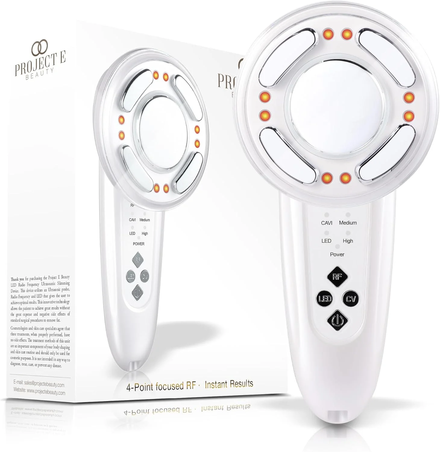 دستگاه لاغری و فرم دهی بدن LED و فرکانس رادیویی (RF) با نور قرمز، ویبره و تحریک کلاژن دستگاه لاغری و فرم دهی بدن LED و فرکانس رادیویی (RF) با نور قرمز، ویبره و تحریک کلاژن