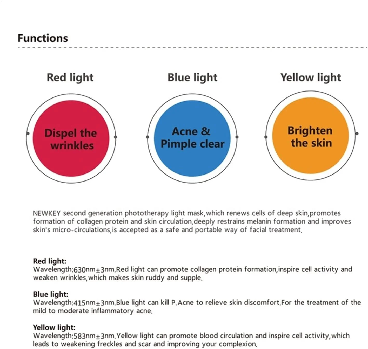 دستگاه جوانسازی پوست ماسک صورت LED خانگی، ابزار جوانسازی پوست با فوتون، طیف سنج، ماسک LED زنانه برای صورت، ماسک LED اسپا برای جوانسازی پوست سالم