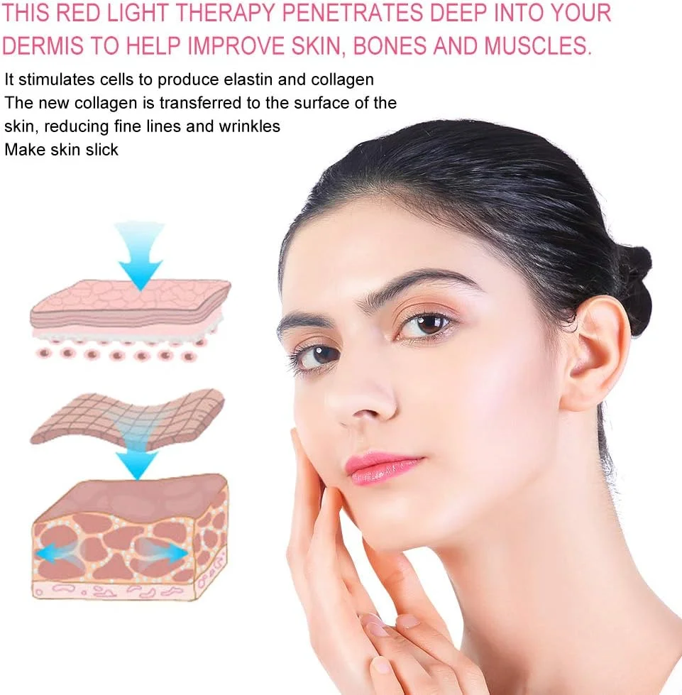 دستگاه نور قرمز 100 واتی کل بدن، دستگاه نور قرمز، ساطع کننده حرارت نور مادون قرمز، پنل نور قرمز LED، 660 نانومتر: 850 نانومتر برای عضلات و رفع تنش (UK)